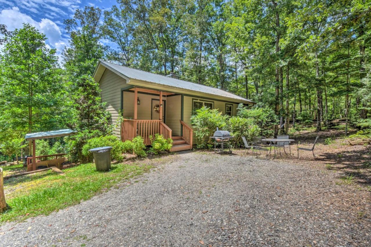 The Georgia Peach Cabin 8 Mi To Dwntn Helen Clarkesville Exteriör bild