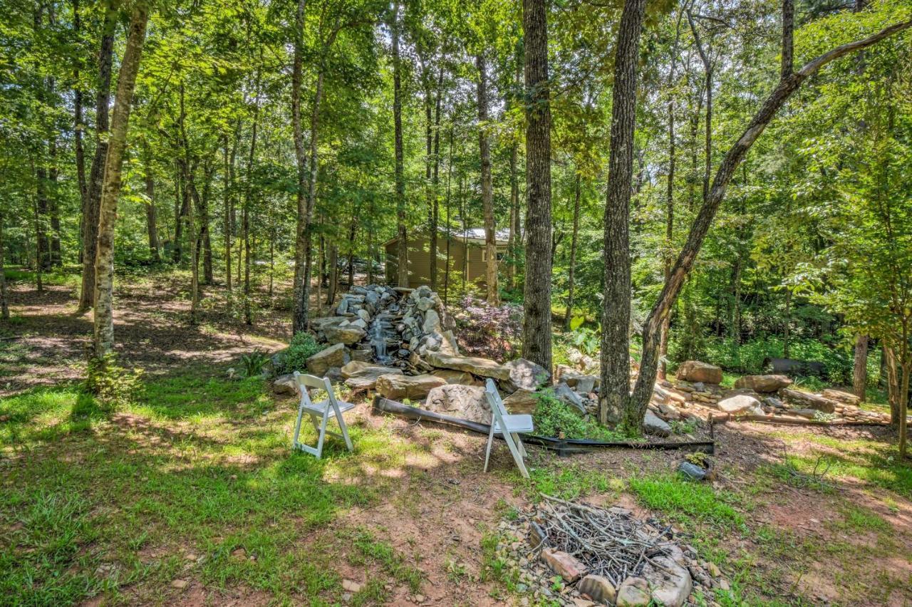 The Georgia Peach Cabin 8 Mi To Dwntn Helen Clarkesville Exteriör bild